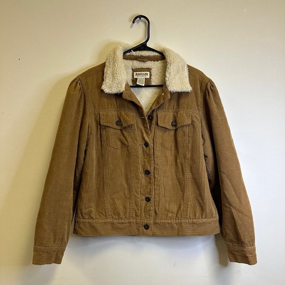 Magellan Outdoors Jackets & Blazers - Magellan Sportswear Corduroy Light Brown Women's Medium